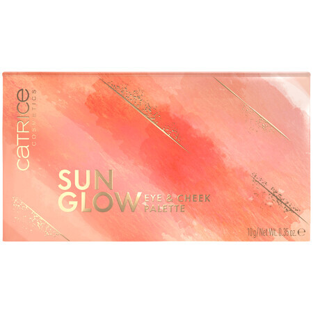 Catrice Sun Glow Eye&Cheek Palette, palette for eyes and face, 10 g