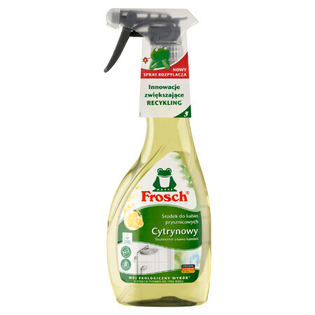 Frosch, nettoyant pour douche, citron, spray, 500 ml