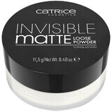 Catrice Invisible Matte, poudre libre matifiante, transparente, 11,5 g