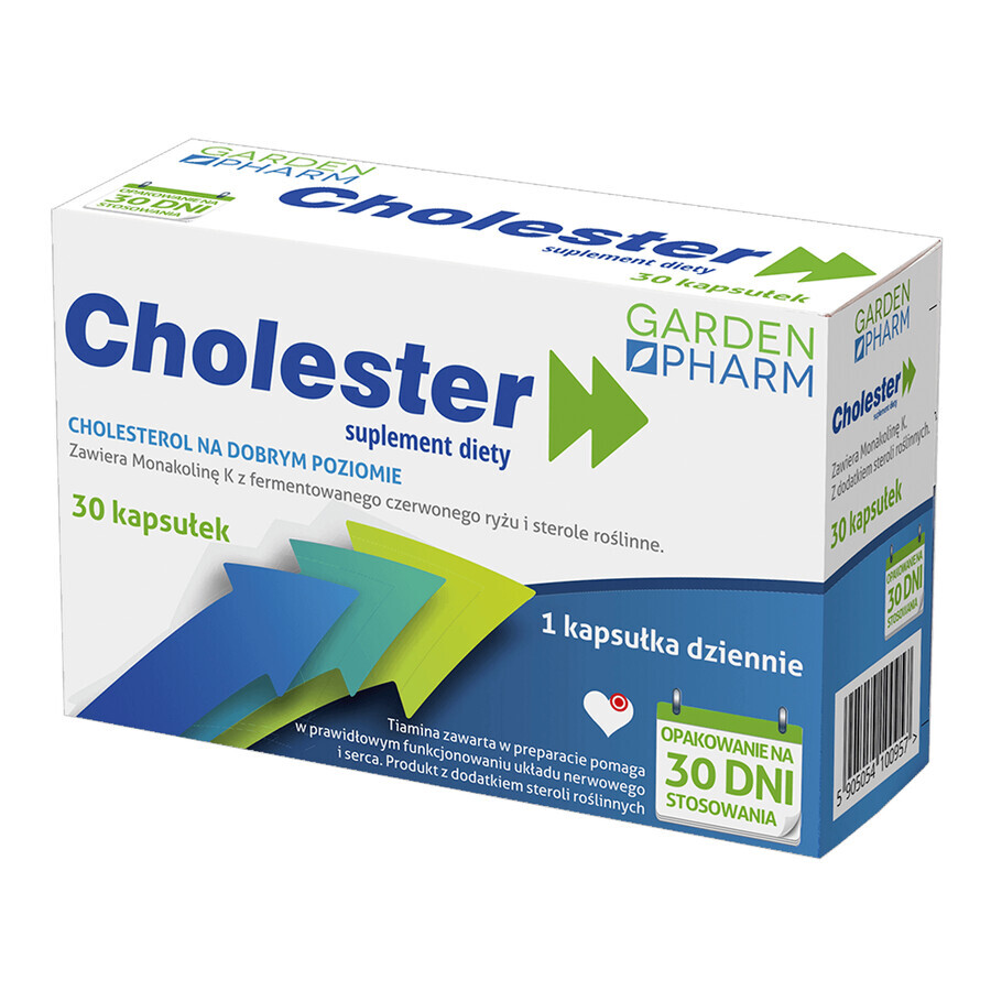 Gardenpharm Cholesterin, 30 Kapseln