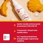 Set solare Emolium, spray protettivo minerale per bambini dal primo giorno di vita e adulti, SPF 50+, 2 x 100 ml + pallone da spiaggia in omaggio