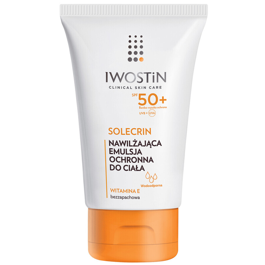 Iwostin Solecrin set, emulsión protectora, SPF 50+, 2 x 100 ml + pelota de playa de regalo