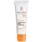 Iwostin Solecrin set, hydraterende beschermende crème voor kinderen vanaf 6 maanden, SPF 30, 2 x 50 ml + gratis strandbal