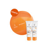 Iwostin Solecrin set, hydraterende beschermende crème voor kinderen vanaf 6 maanden, SPF 30, 2 x 50 ml + gratis strandbal