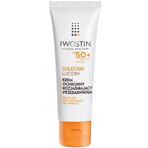 Iwostin Solecrin Lucidin Set, Hyperpigmentation Lightening Protective Cream, SPF 50+, 2 x 50ml + Free Beach Ball