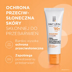 Iwostin Solecrin Lucidin Set, Hyperpigmentation Lightening Protective Cream, SPF 50+, 2 x 50ml + Free Beach Ball