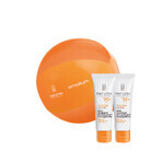 Iwostin Solecrin Lucidin Set, Hyperpigmentation Lightening Protective Cream, SPF 50+, 2 x 50ml + Free Beach Ball