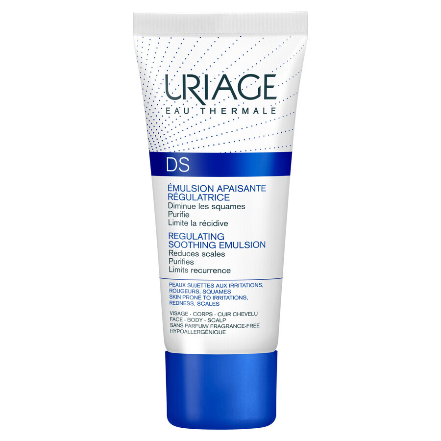 Uriage DS, emulsion for sensitive skin, 40 ml