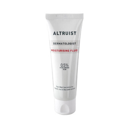 Altruist Moisturising Fluid, émulsion hydratante à base d'acide hyaluronique, 50 ml