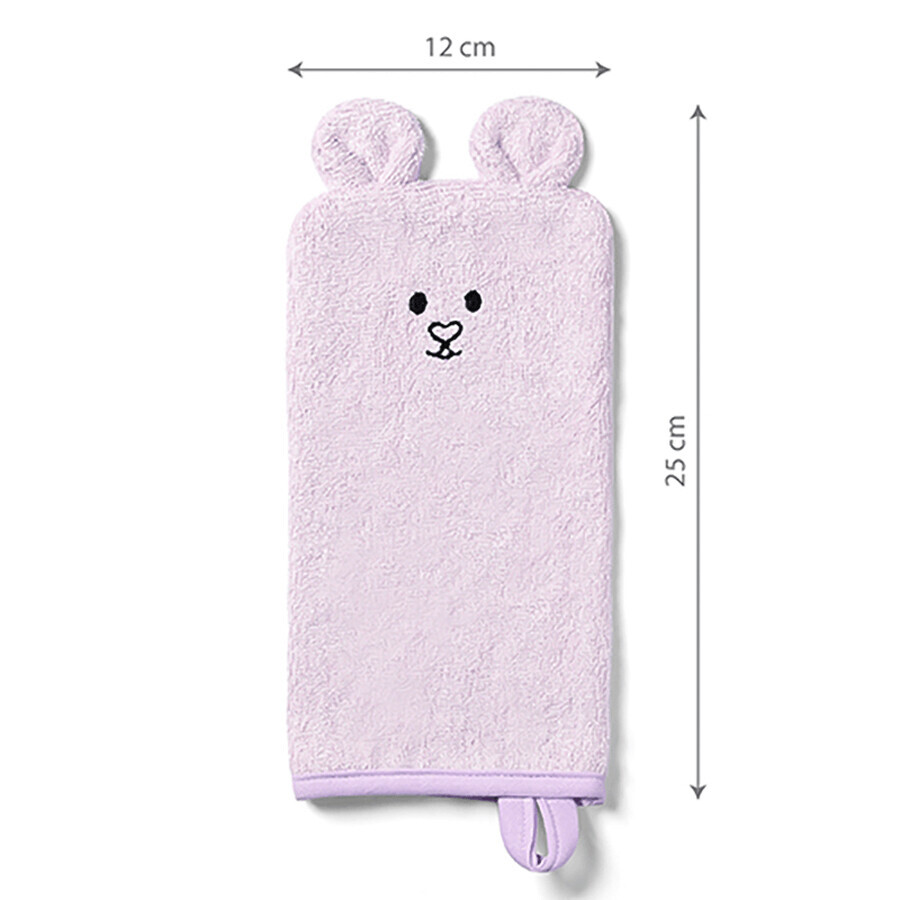 BabyOno, bamboo bath mat, purple, 1 pc