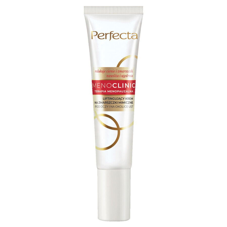 Perfecta Menoclinic, crème liftante pour les rides du visage sous les yeux et autour de la bouche, 15 ml