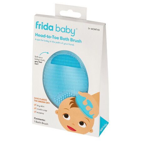 Frida Baby DermaFrida, gel douche en silicone, 1 pc.