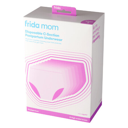 Frida Mom, sous-vêtements jetables post-partum, culottes, post-césarienne, 8 pièces