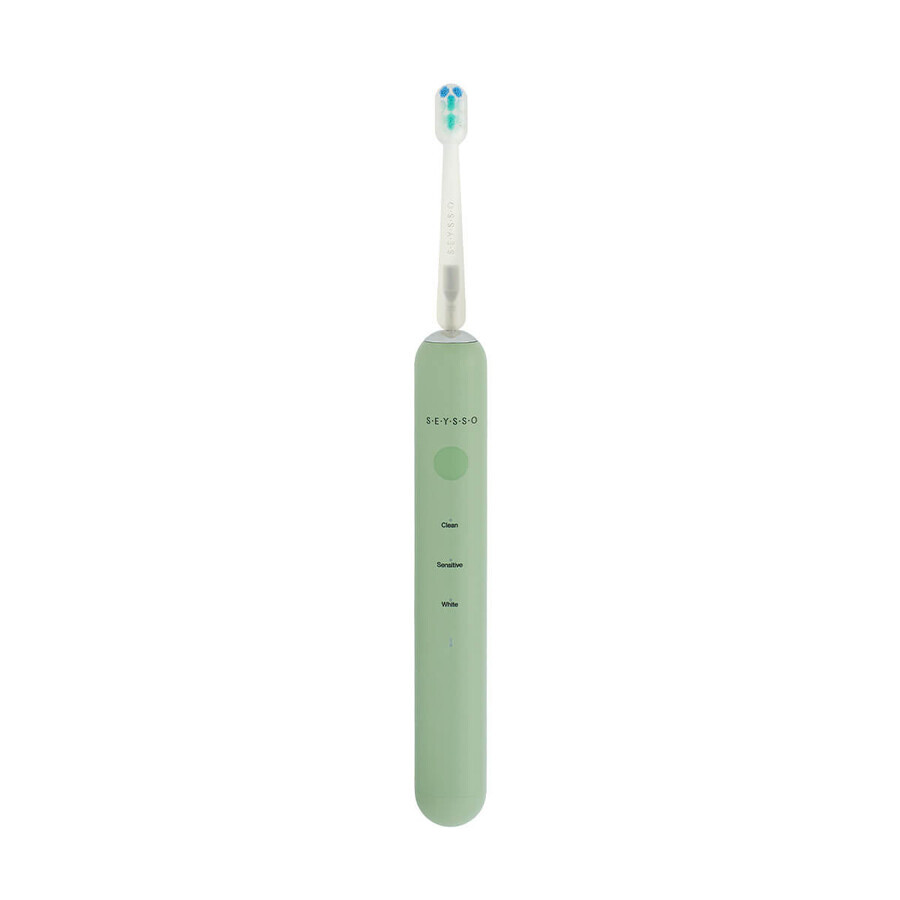 Seysso Junior Green, brosse à dents sonique, verte, 1 pièce