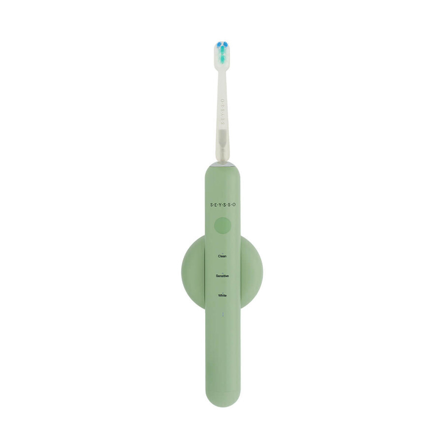 Seysso Junior Green, brosse à dents sonique, verte, 1 pièce