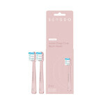 Seysso Deep Clean, embouts de remplacement pour brosse à dents sonique Junior, rose, 2 pièces