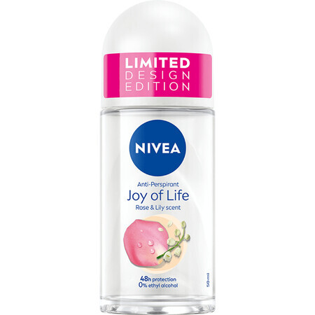 Nivea Joy of Life, antiperspirant roll-on, 50 ml