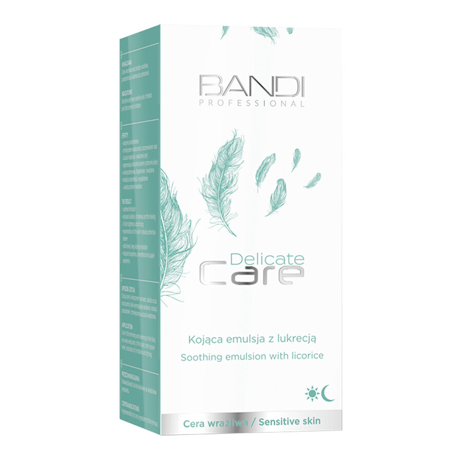 Bandi Delicate Care, emulsión calmante con regaliz, 50 ml