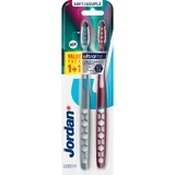 Jordan Ultralite Soft, brosse à dents, souple, 2 pièces