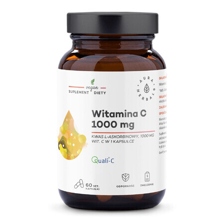 Aura Herbals Vitamine C 1000 mg, 60 gélules