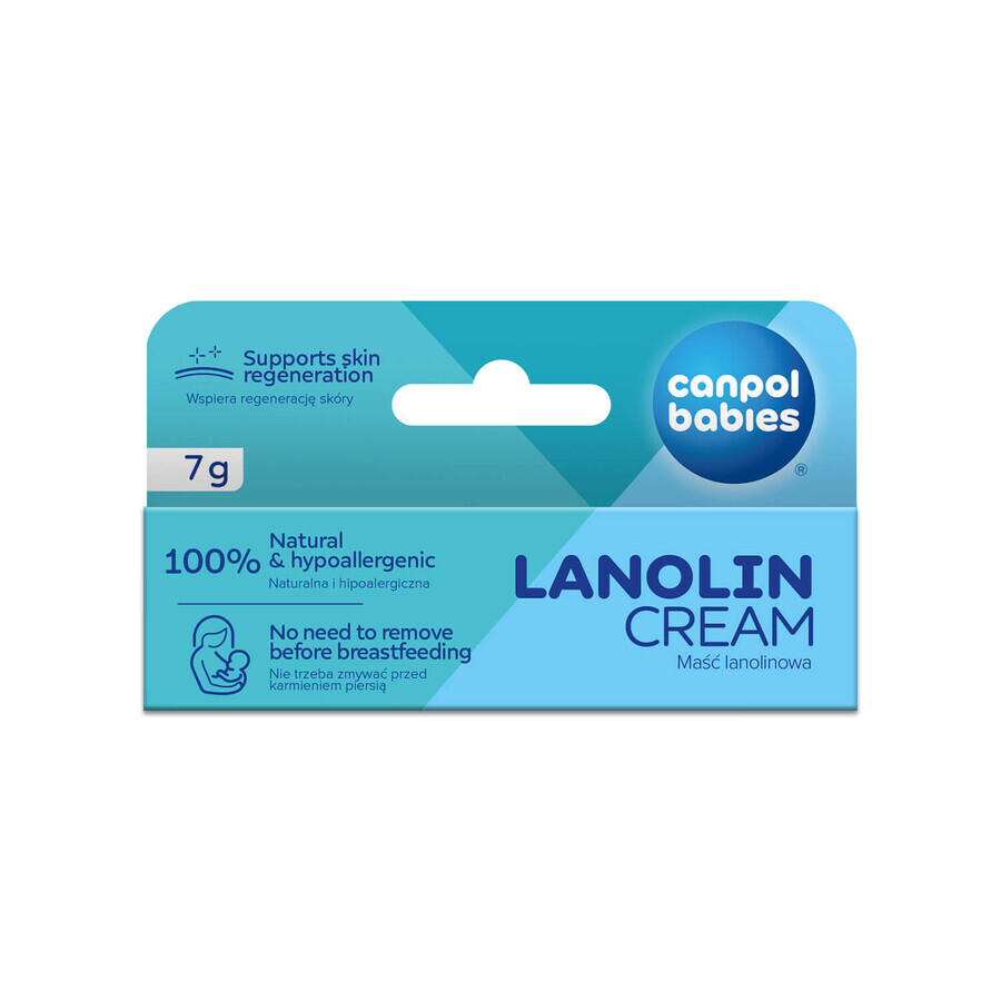 Canpol Babies, lanolin ointment for nipples, 7 g