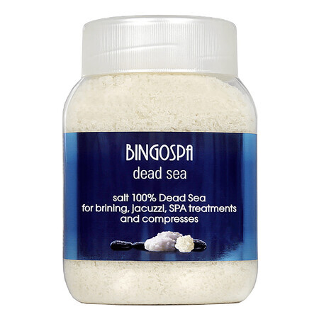 Bingospa, Dead Sea Salt 100%, 1.25 kg