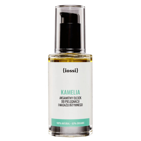 Iossi Camellia, huile de massage et de soin intime veloutée, 50 ml