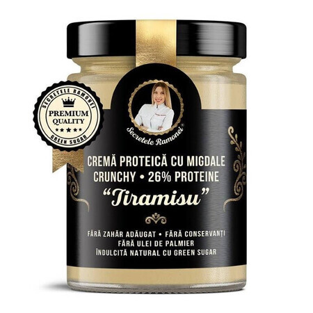 Crème protéinée Tiramisu, Secrets de Ramona, 350g, Remedia