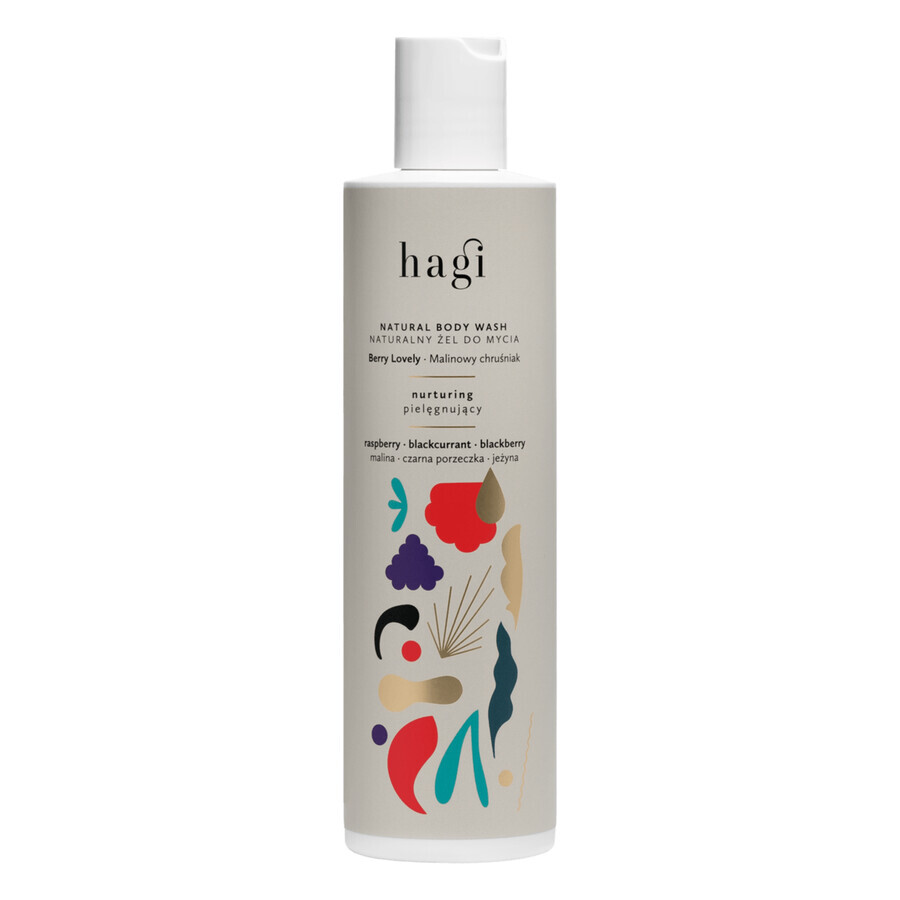 Hagi Raspberry branch, natural washing gel, 300 ml