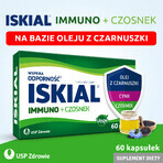 Iskial Immuno + Garlic, for children over 6 years and adults, 60 capsules