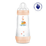 MAM Perfect Start Anti-Colic, biberon anti-colique, Better Together, fille, à partir de 4 mois, 320 ml