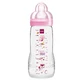 Biberon MAM Easy Active Space Adventure pour fille, à partir de 4 mois, 330 ml