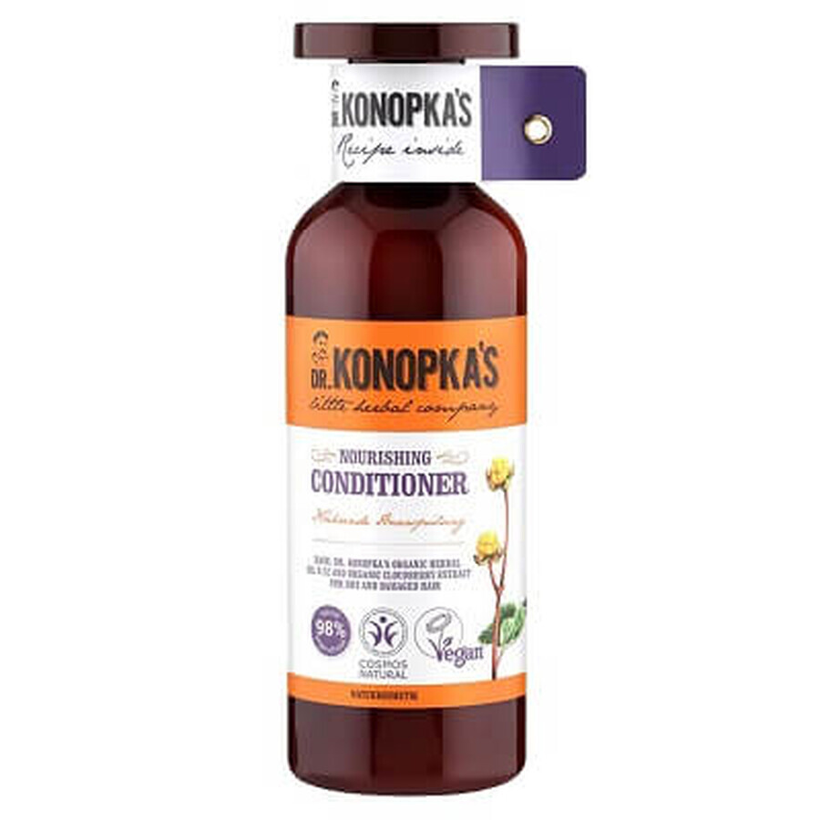 Après-shampooing nourrissant pour cheveux secs ou abîmés, 500 ml, Dr. Konopkas