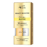 Lift4Skin Beauty Booster Dual Revital set, sérum à 12% de vitamine C, 15 ml + crème revitalisante, SPF 30, 15 ml