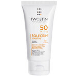 Iwostin Solecrin Sensitive, protective emulsion SPF 50, sensitive skin, 100 ml + free beach ball