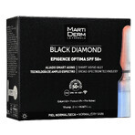 MartiDerm Black Diamond Epigence Optima, sérum anti-âge, SPF 50+, 2 ml x 10 ampoules