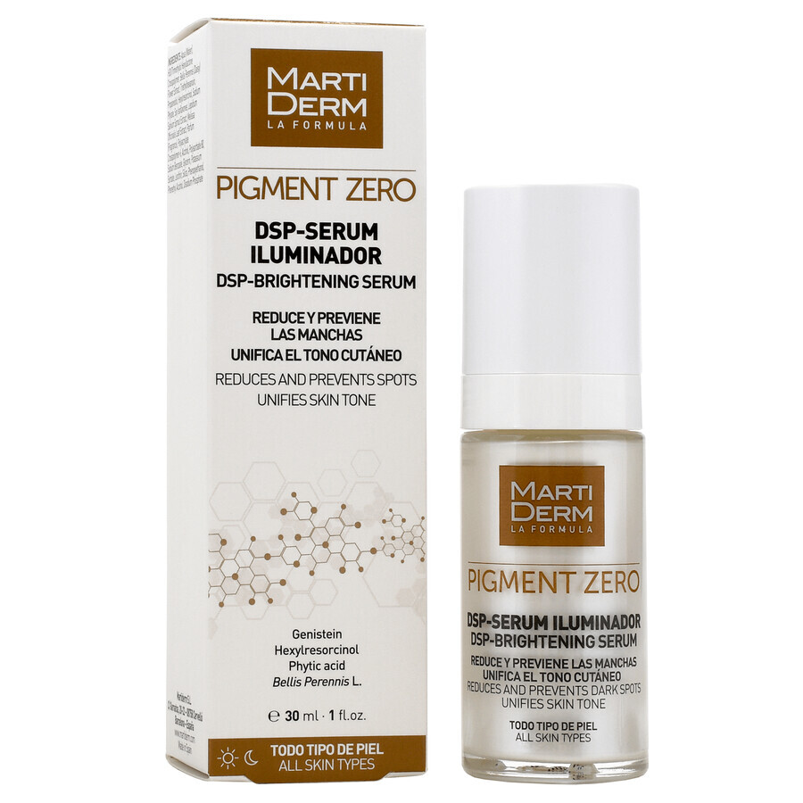 MartiDerm Pigment Zero, DSP whitening serum, 30 ml