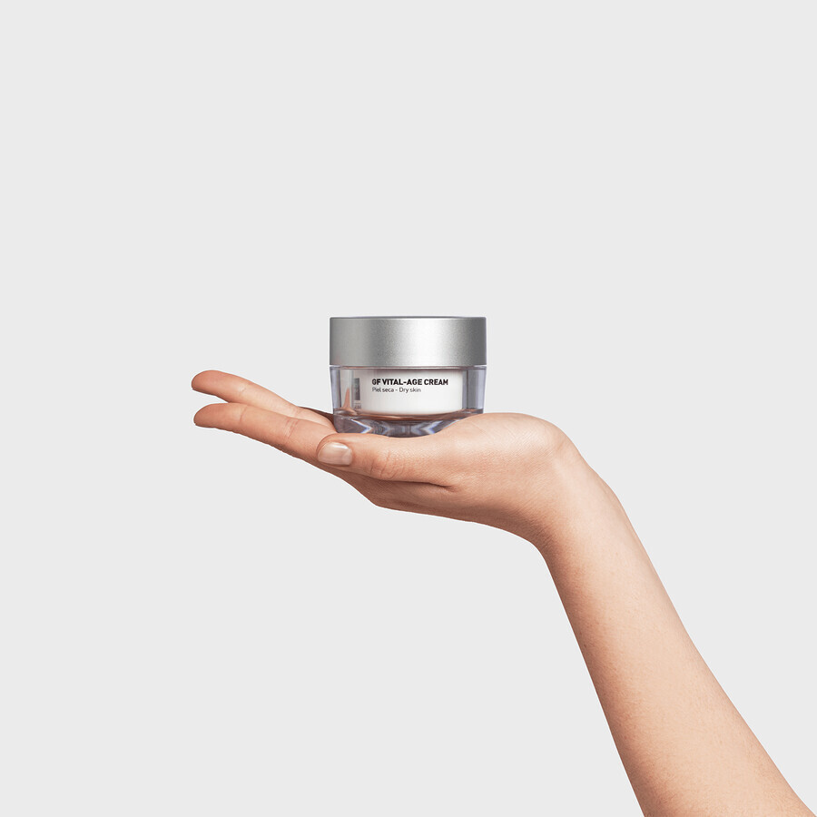 MartiDerm Platinum GF Vital Age Cream, aufbauende Revitalisierungscreme mit aufhellender Wirkung für trockene Haut, 50 ml