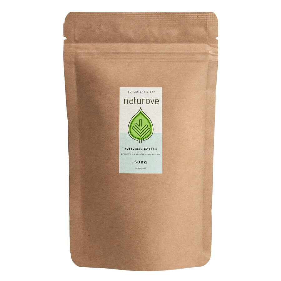 Naturove Citrate de potassium, poudre, 500 g