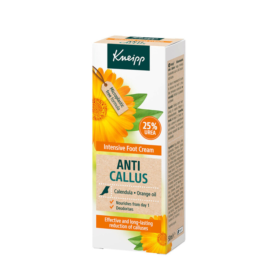 Kneipp, crème intensive pour les peaux calleuses, 50 ml