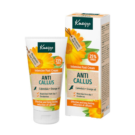 Kneipp, crème intensive pour les peaux calleuses, 50 ml