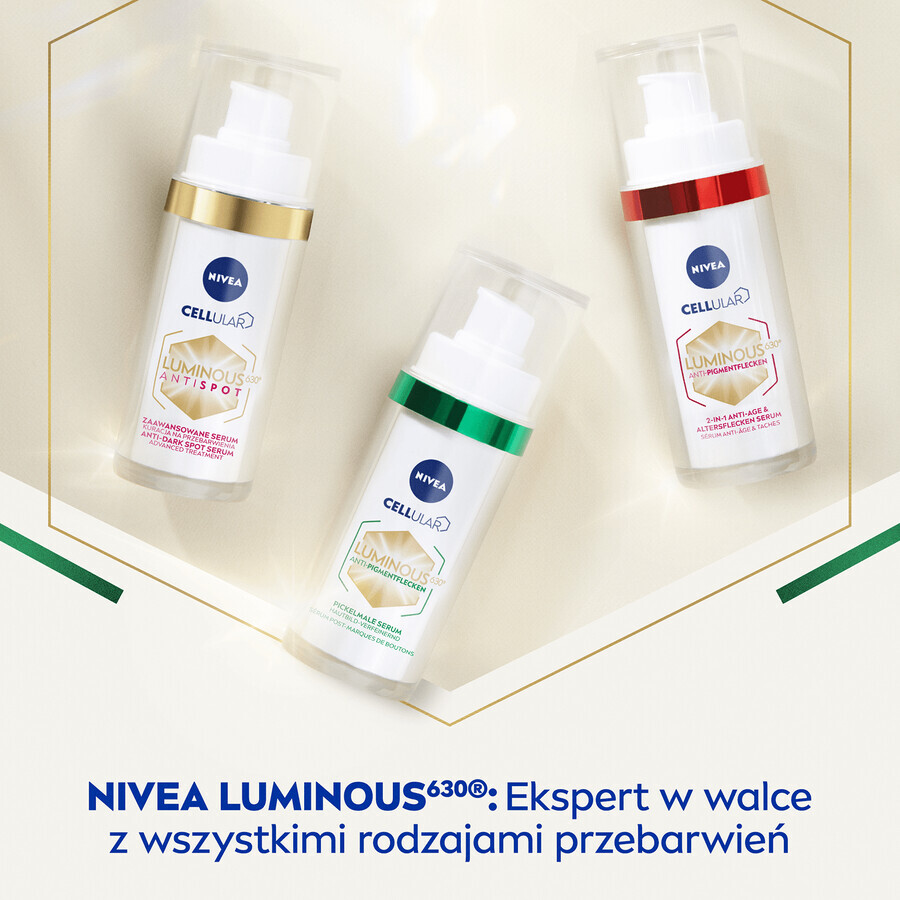 Nivea Cellular Luminous 630, refining serum for acne imperfections, 30 ml