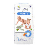 Bella Baby Happy Pants, couches, taille 3 Midi, 6-11 kg, 48 pcs