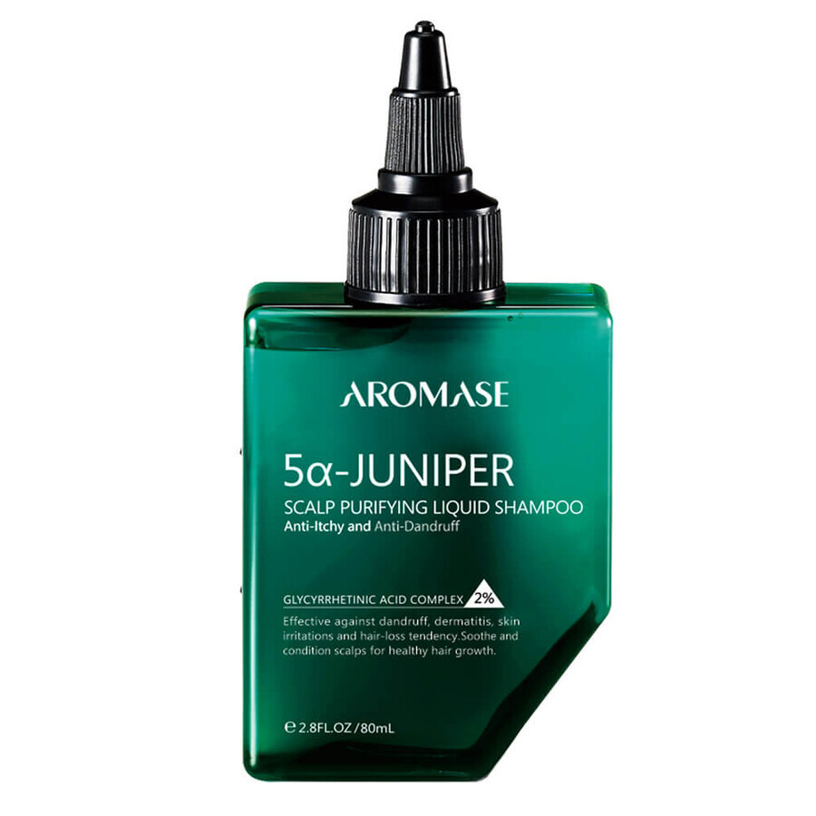 Aromase 5a Juniper Scalp Purifying, shampooing nettoyant pour le cuir chevelu, 80 ml