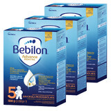 Bebilon Advance Pronutra 5 Junior set, milk-based nutritious formula, for preschoolers, 3 x 1000 g