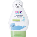 HiPP Babysanft Sensitive, gel de spălare pentru corp și păr, Seal, 200 ml