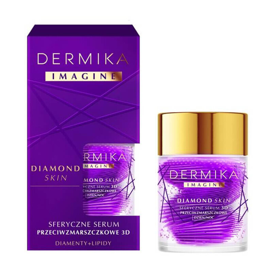 Dermika Imagine Diamond Skin, anti-wrinkle spherical 3D serum, 60 g