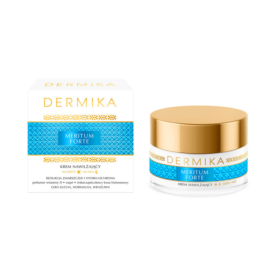 Dermika Meritum Forte, moisturizing day and night cream, 50 ml