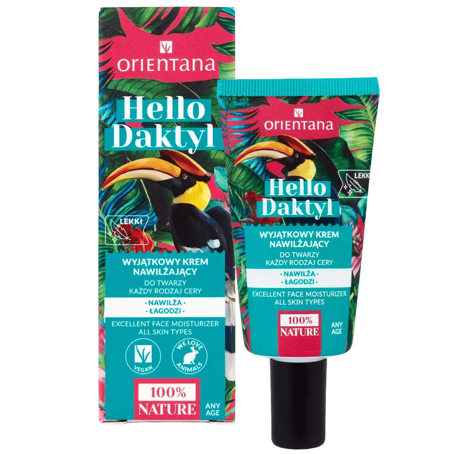 Orientana Hello Daktyl, crema hidratante única, 40 ml