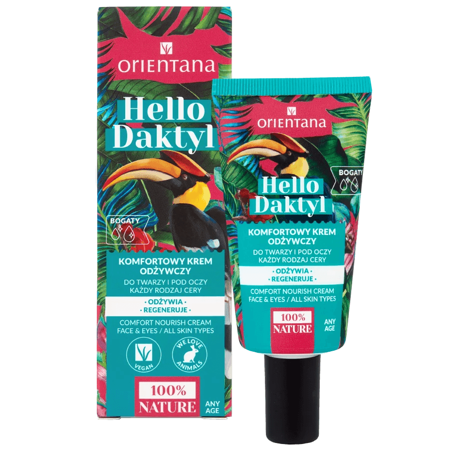 Orientana Hello Date, comfort nourishing cream, 40 ml